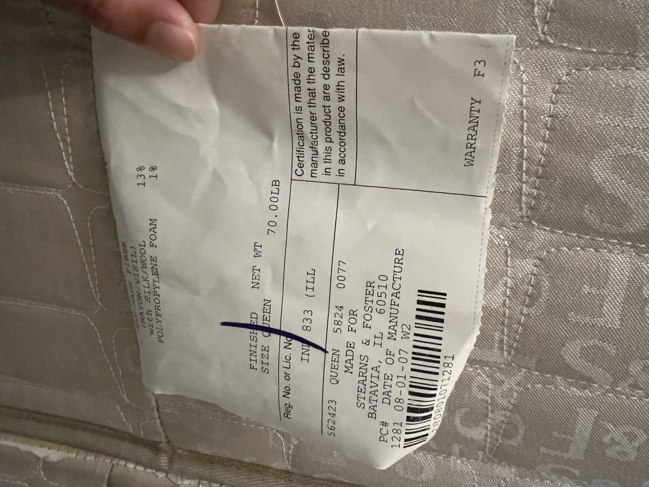 Queen Size Mattress - photo 2