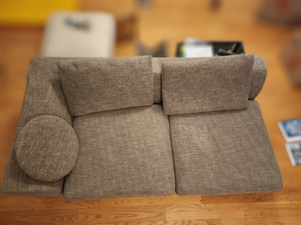 Sectional sofa with ottoman - photo 4
