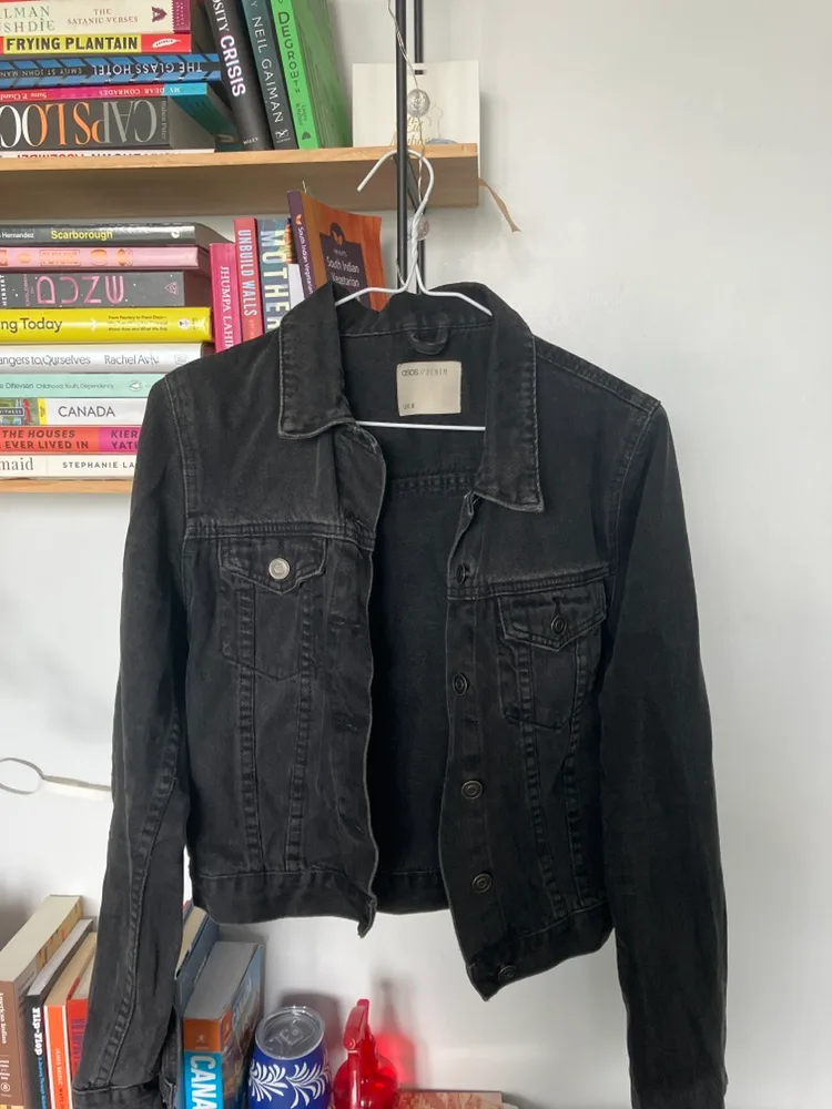 ASOS Black Denim Jacket thumbnail