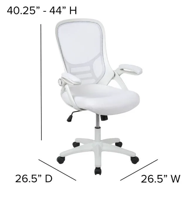 Brand new. In box. White Mesh Office Chair image indicator(5)