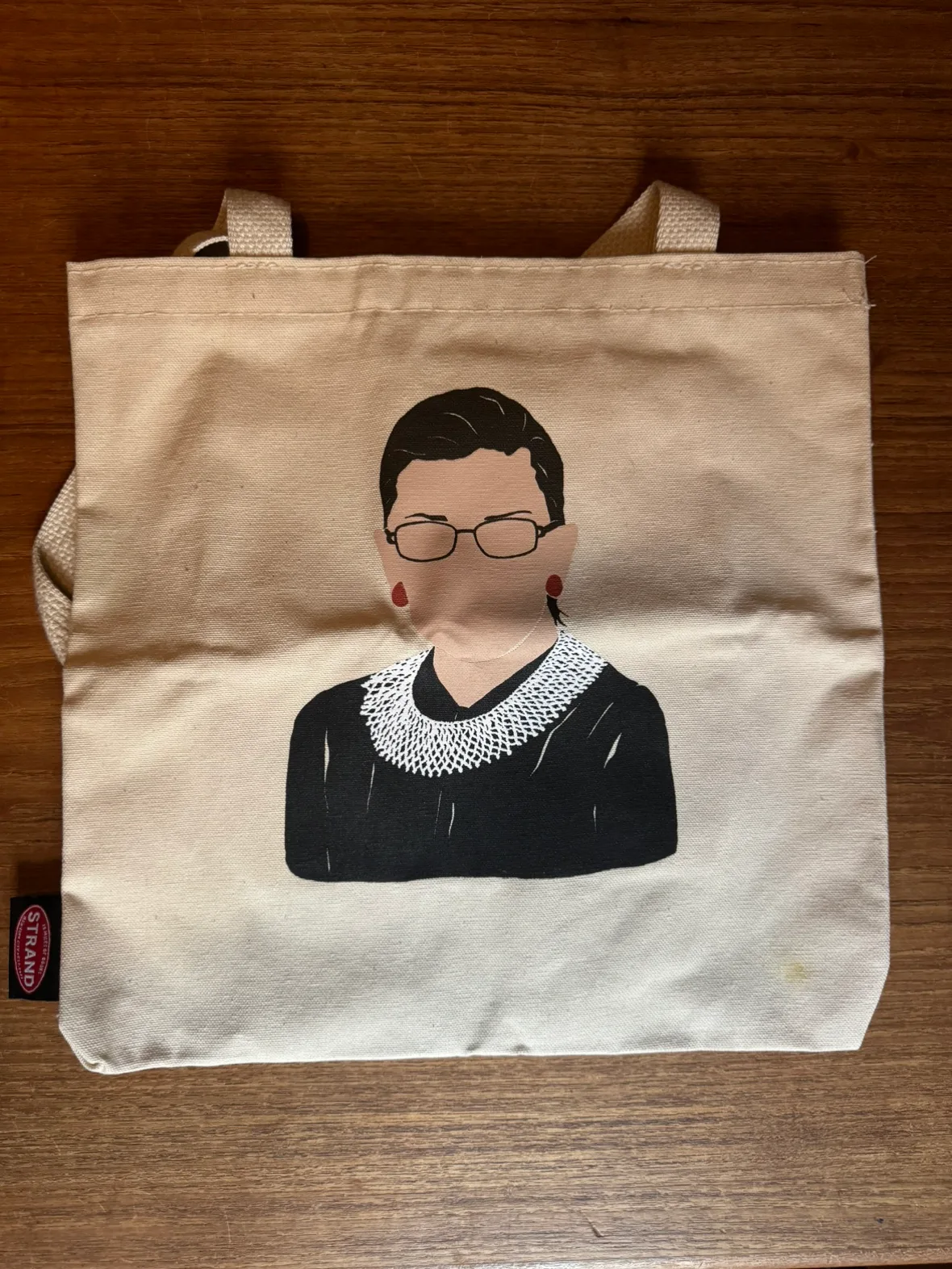 NEW STRAND RBG totebag Ruth Bader Ginsburg thumbnail