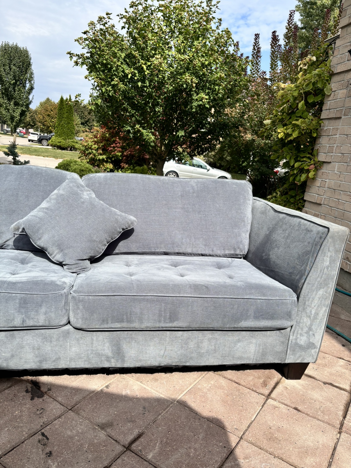 Super Comfortable Grey Couch - photo 3