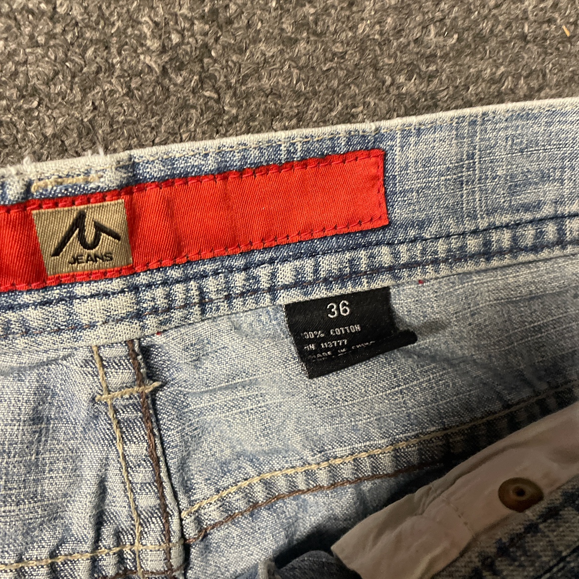 Men's Jeans Shorts Size 36 - photo 3