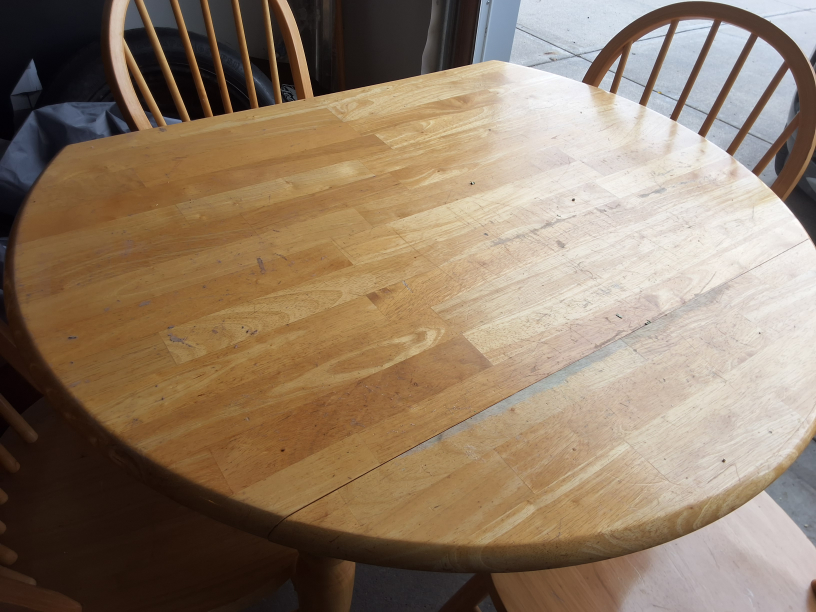 4 Piece Round Table and Chair Set