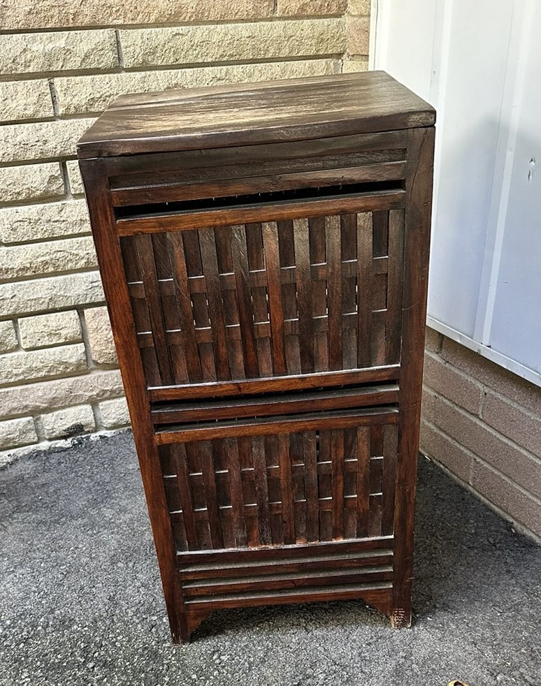 Solid Indian Wooden Storage Cabinet