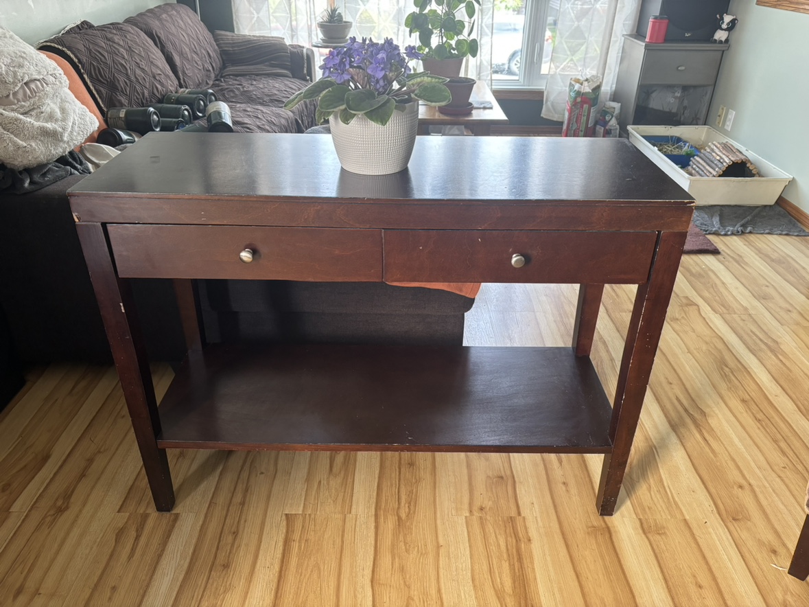 Console table