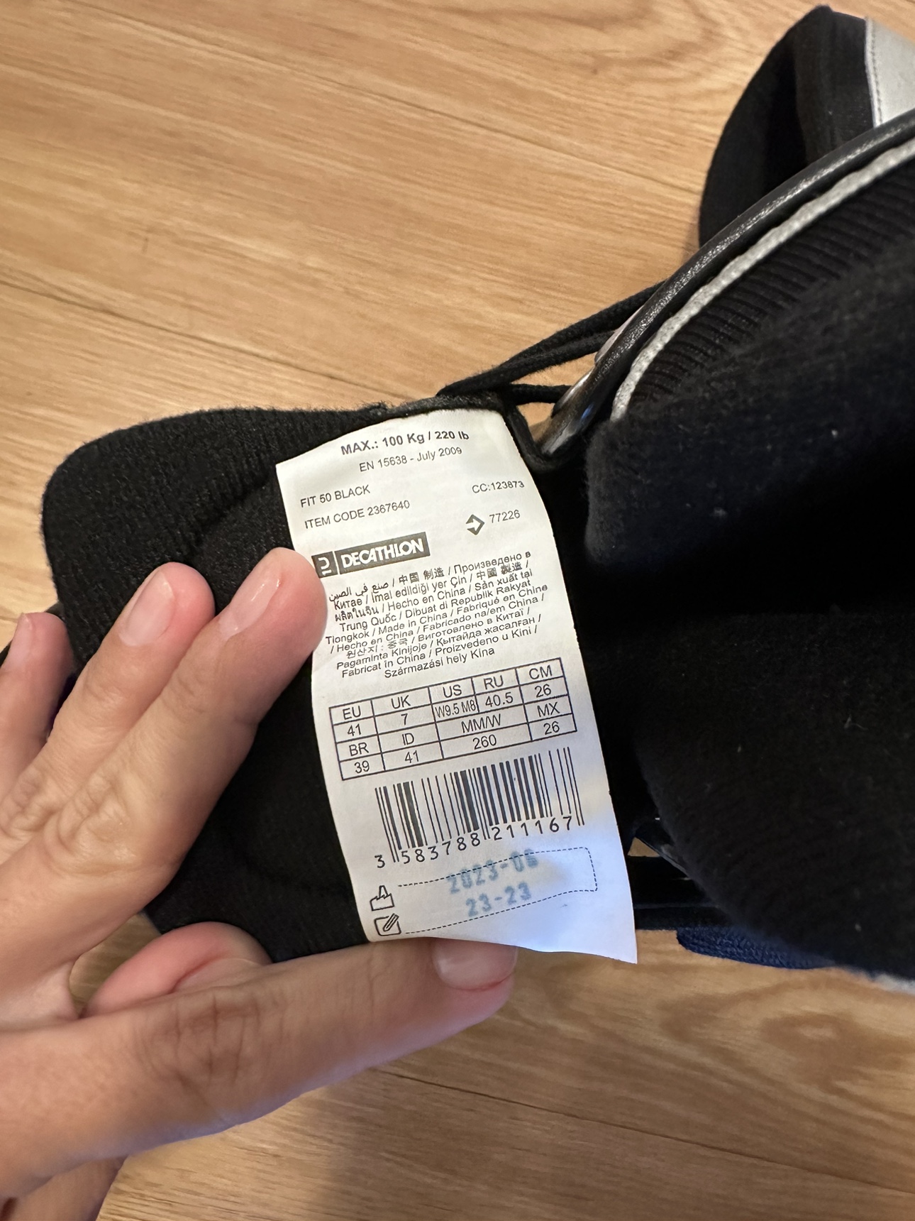 Decathlon Ice Skates Size 41 - photo 3