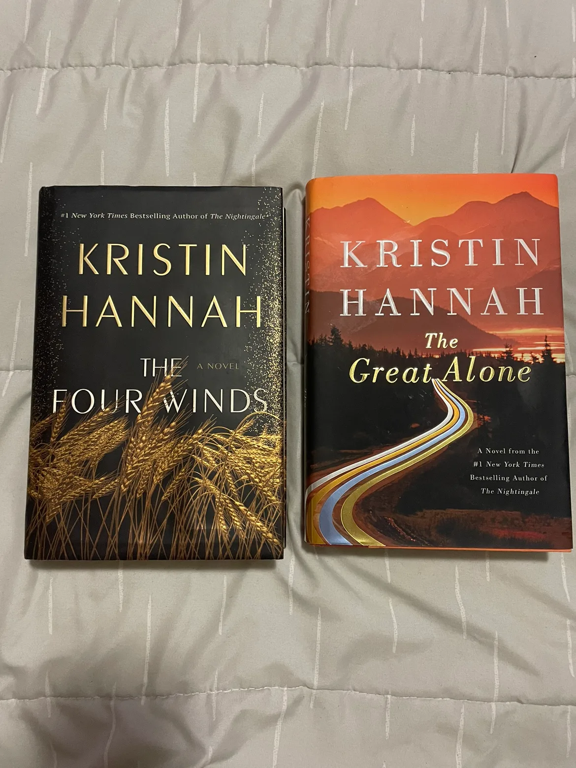 The Great Alone and The Four Winds by Kristin Hannah thumbnail