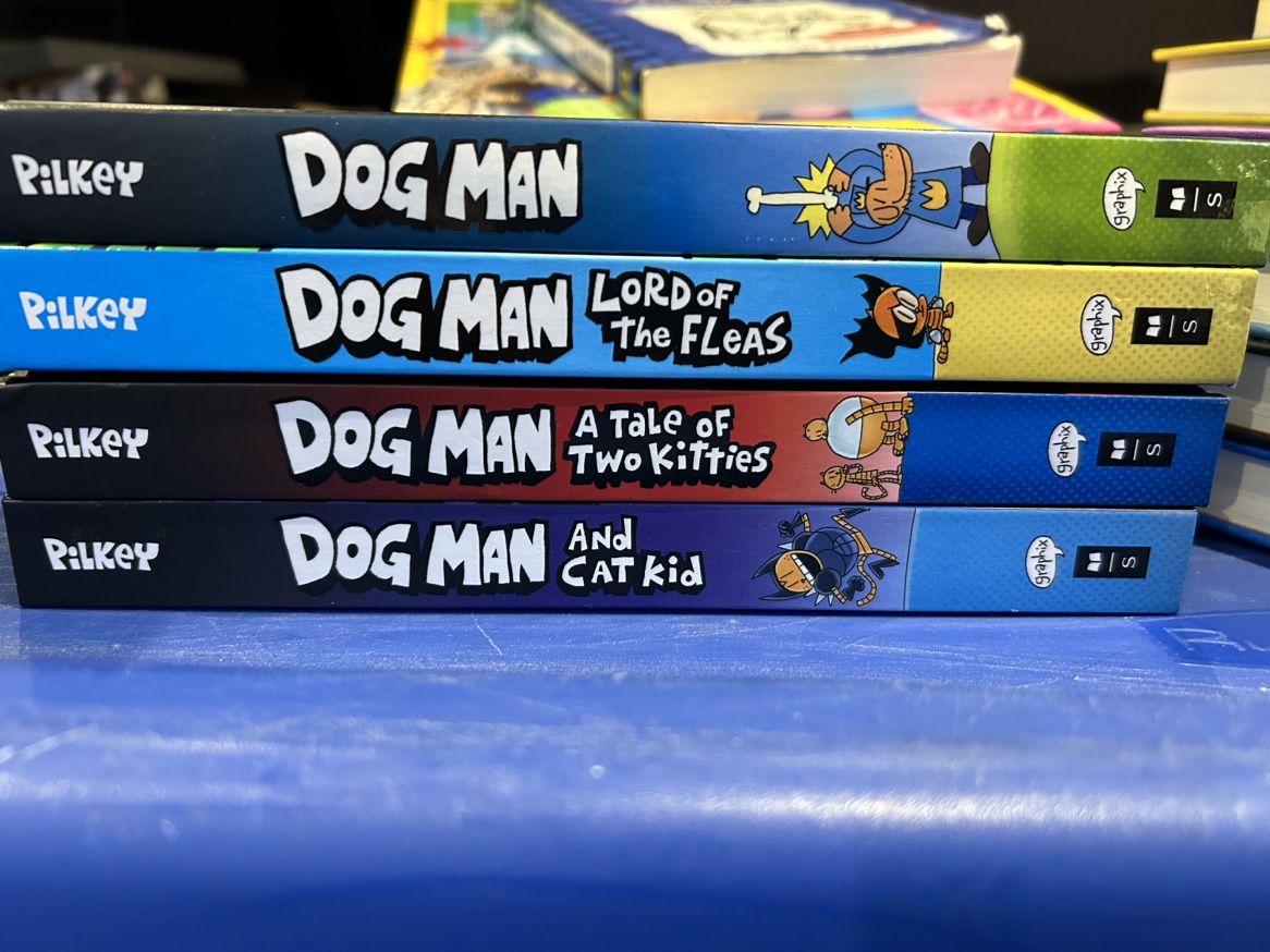 Dog Man Books - Set of 4