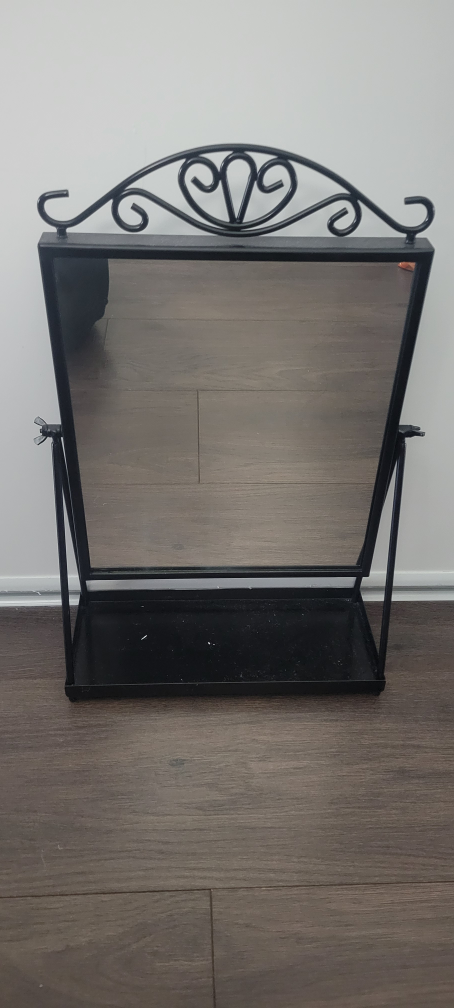 Black Vanity Mirror