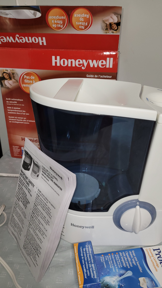 Honeywell Filter Free Warm Moisture Humidifier, white - photo 4