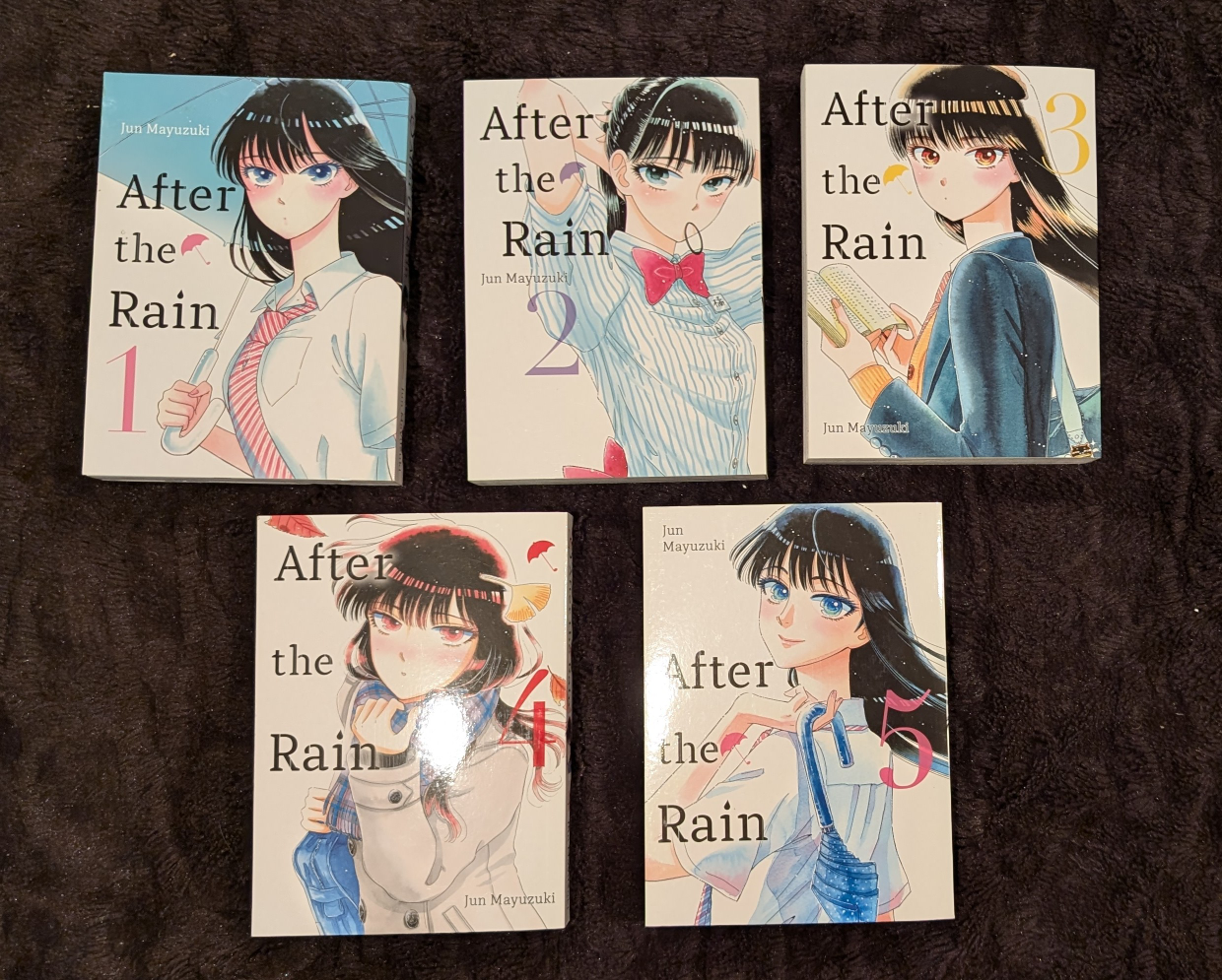 After the Rain Manga Volumes 1-5