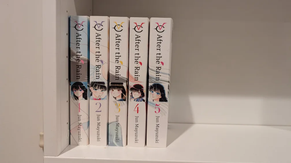 After the Rain Manga Volumes 1-5 image indicator(2)