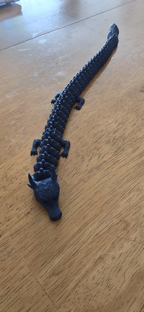 Articulated dragon toy #freecycle - photo 2