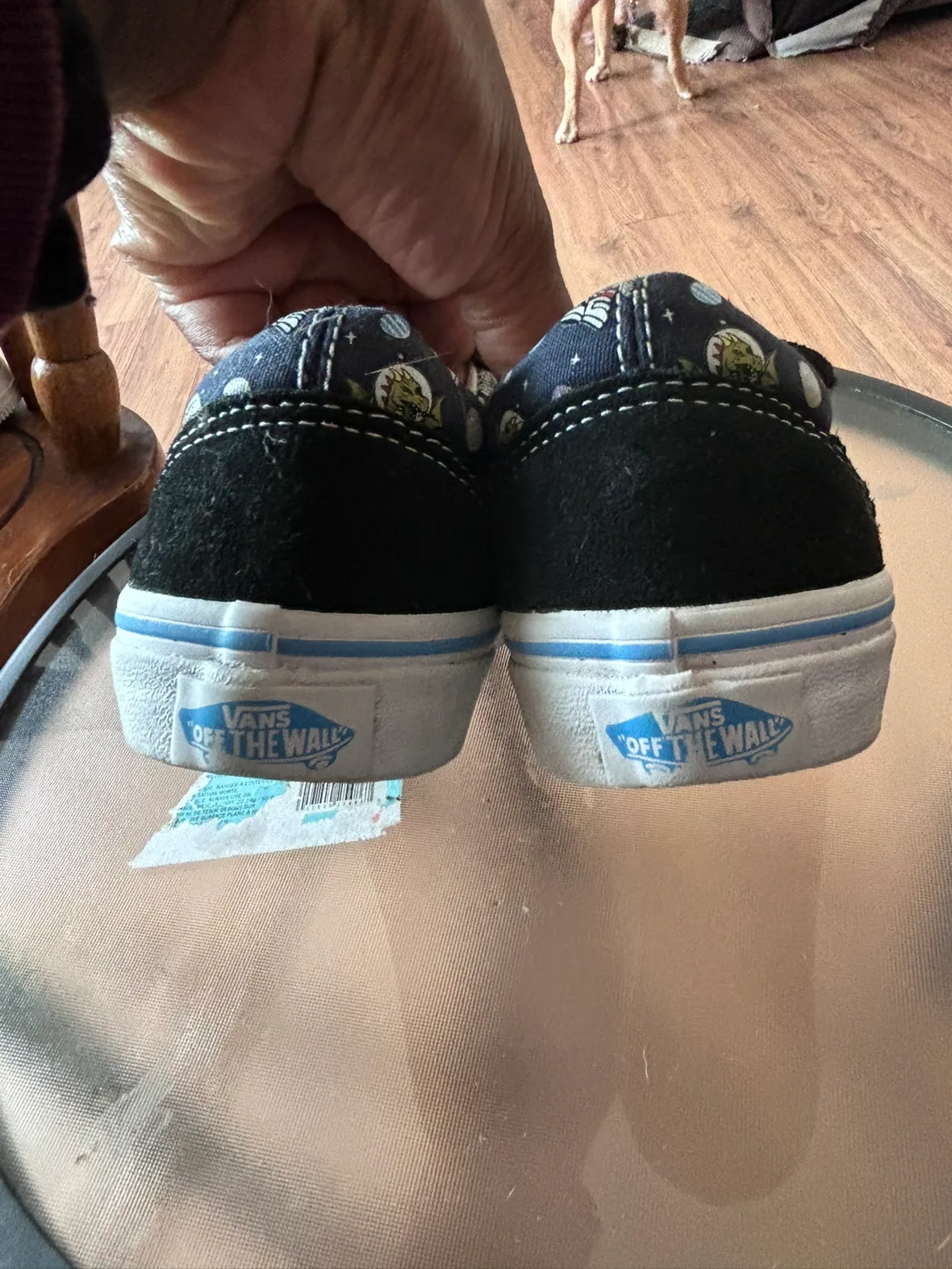 Vans Kids Space Print Sneakers (SIZE 1.0) image indicator(2)