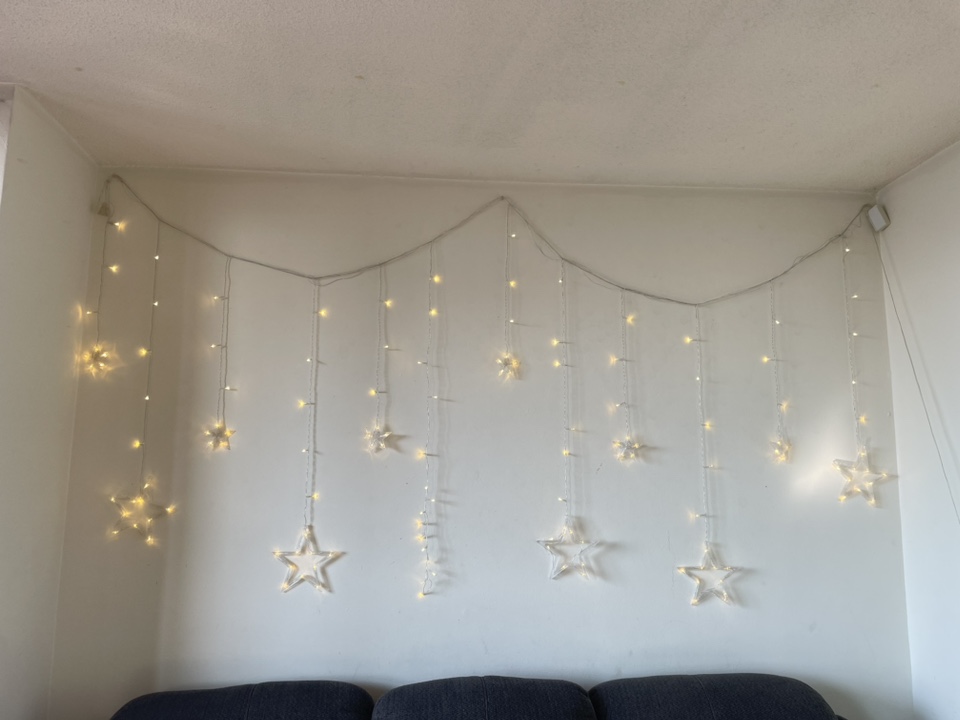 Star curtain Lights