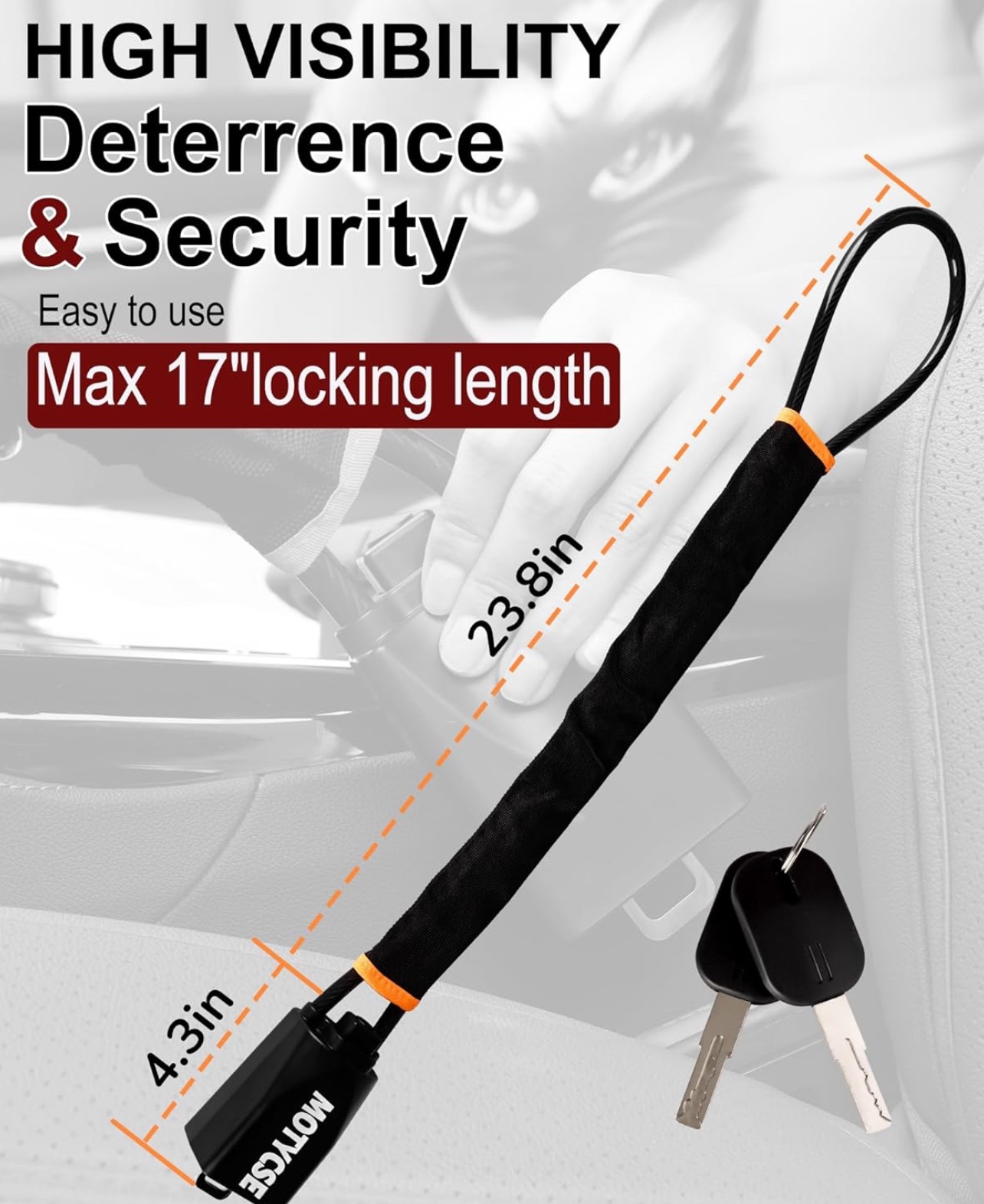 Steering Wheel Lock - photo 2