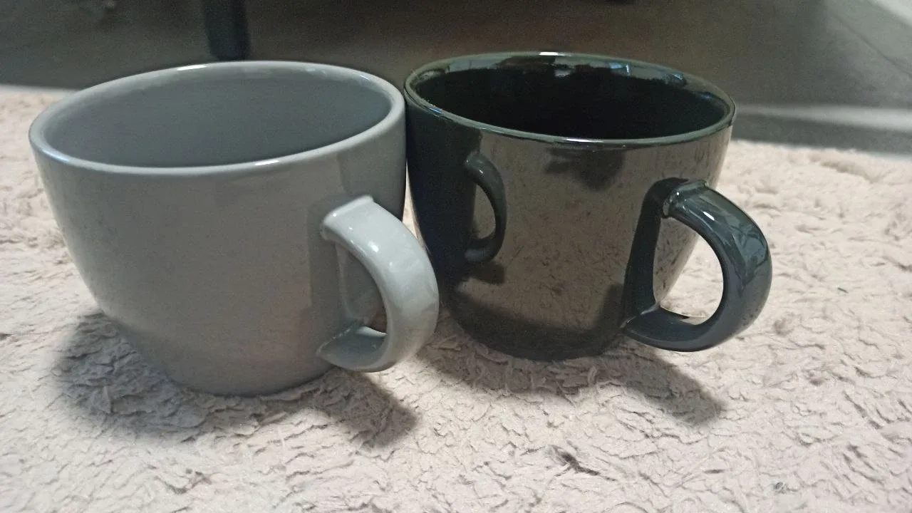 Grey and Black Coffee Mugs thumbnail