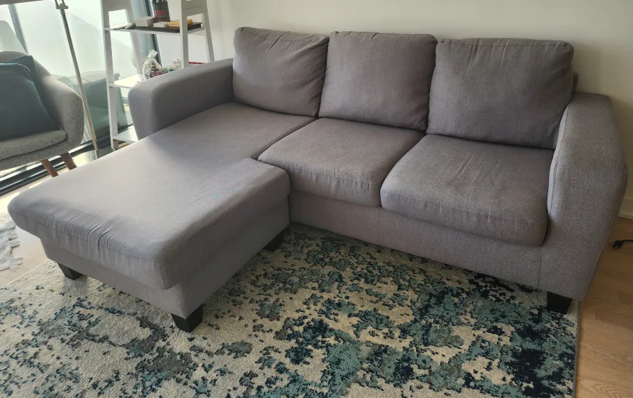 Grey Sectional Sofa image indicator(2)