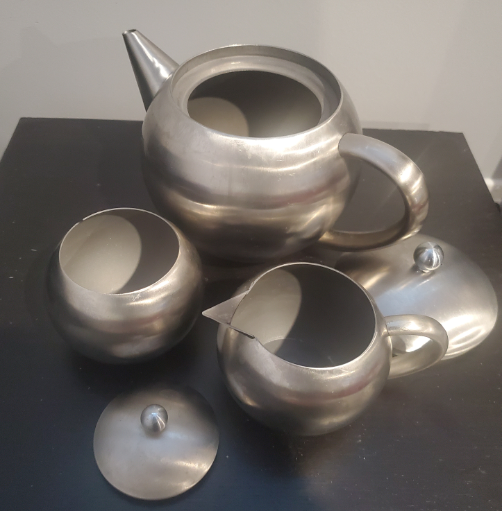 Stainless Steel Teapot Set - photo 2