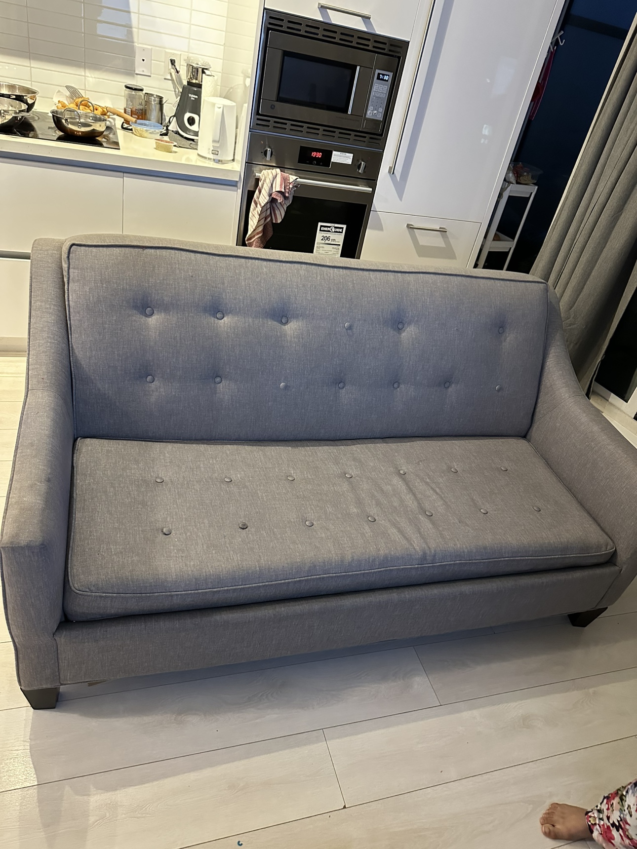 Grey Sofa Bed / Pull Out Couch - photo 2