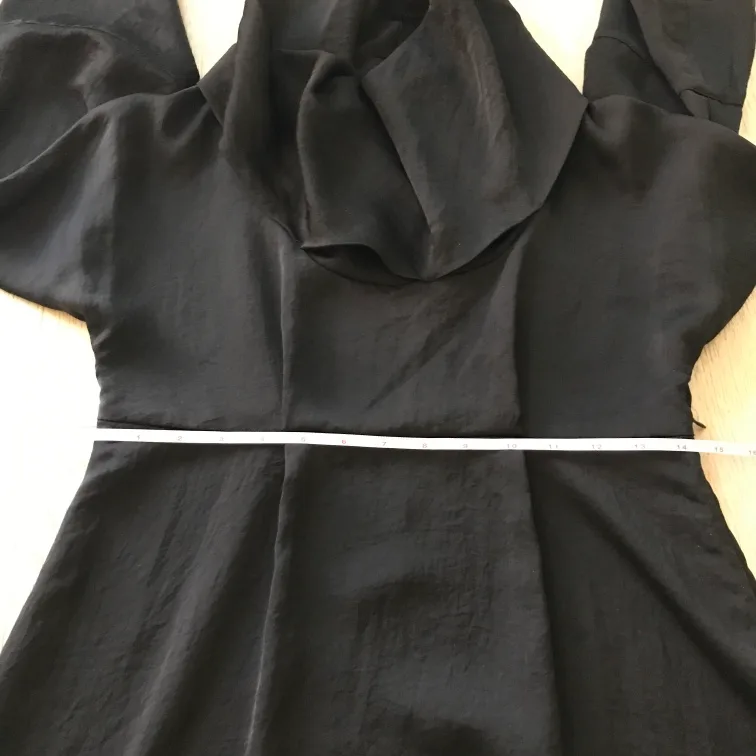 Trade/FWT: Black Cowl Neck Dress - Small image indicator(10)