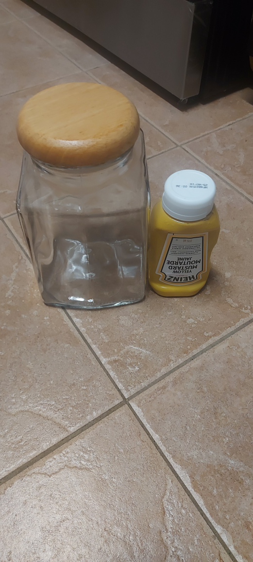 Glass Storage Jars with Wooden Lids and Stand (Cash only) - photo 4