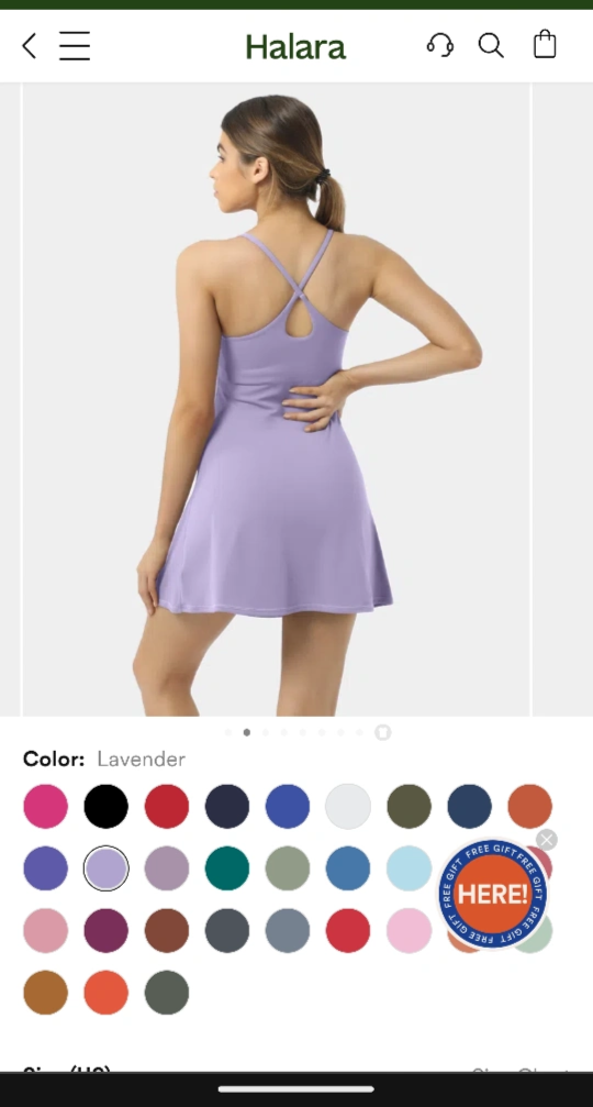 Halara Lavender Dress - photo 2