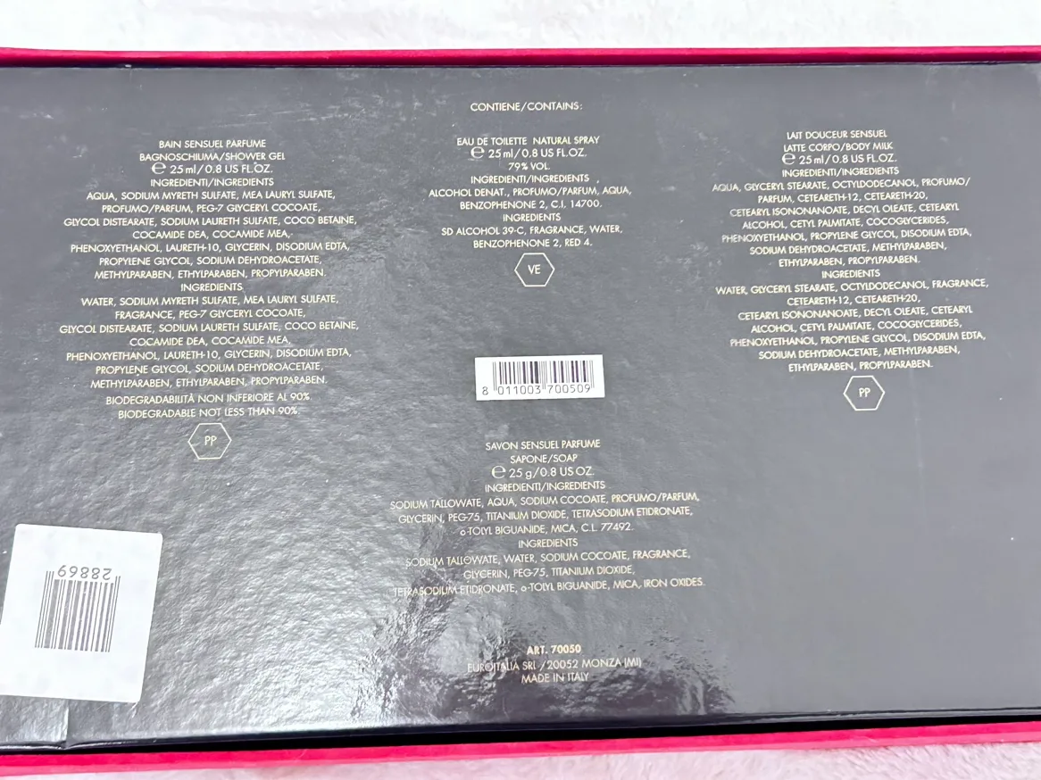 🍓BRAND NEW! REG $350-$500 RARE RED DOLCE & GABBANA 4 PCS SET image indicator(2)