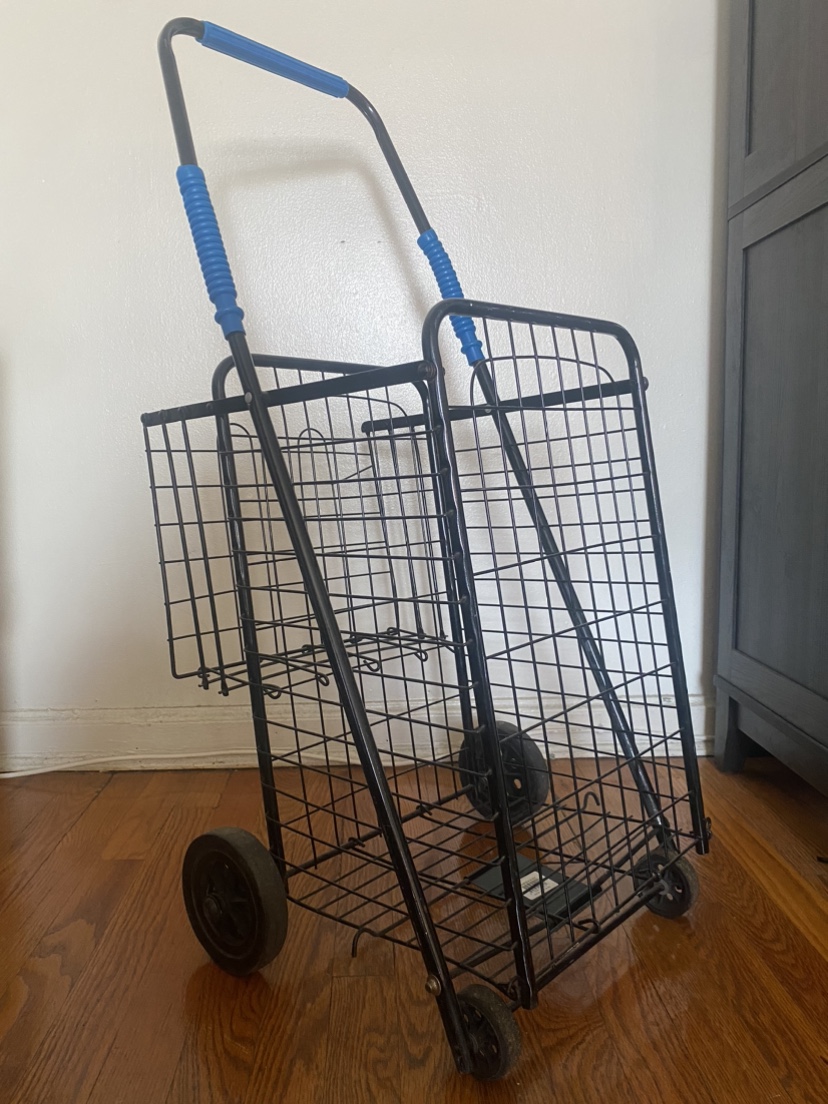 Foldable Shopping Cart 🧡