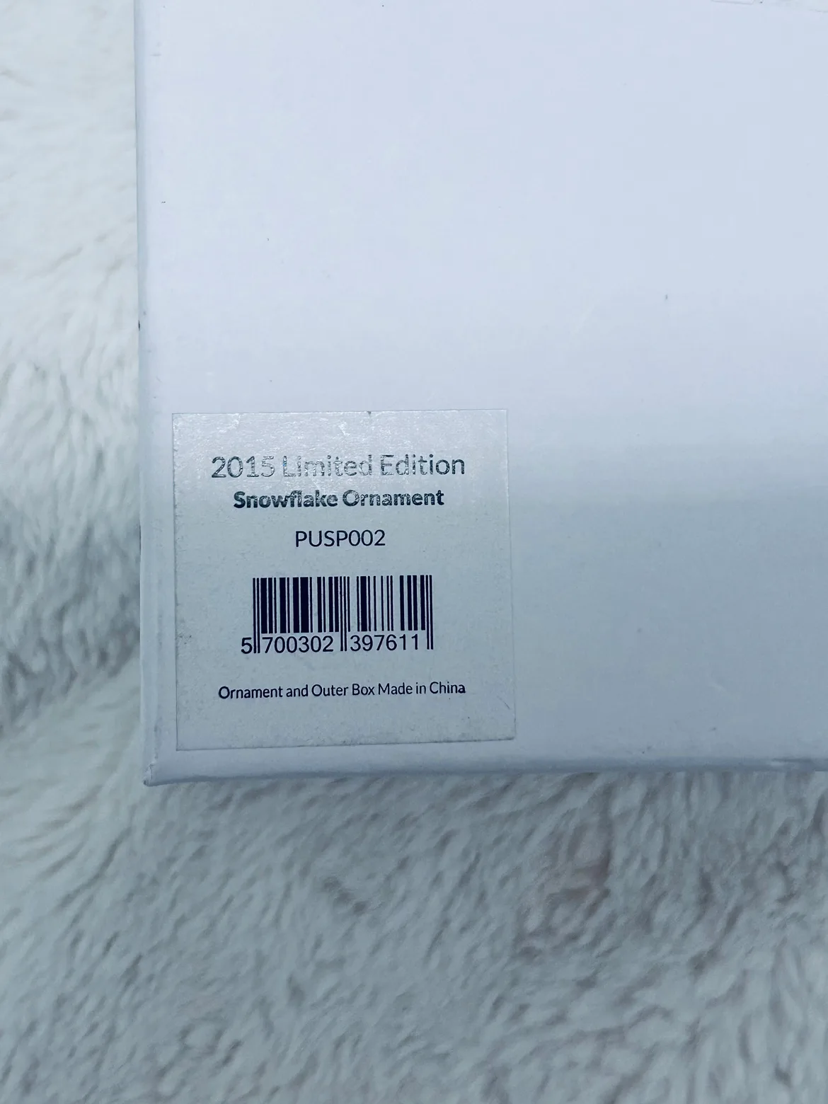 🍓NEW! PANDORA Limited Edition Porcelain Snowflake Ornament image indicator(3)