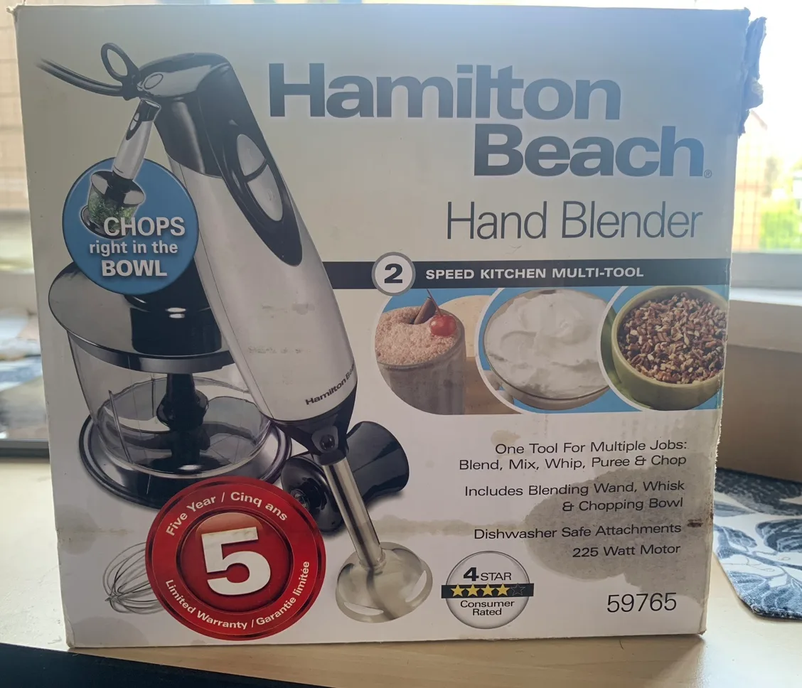 Hamilton Beach Hand Blender thumbnail