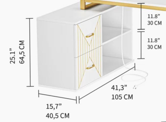 White Desk Drawer Organizer