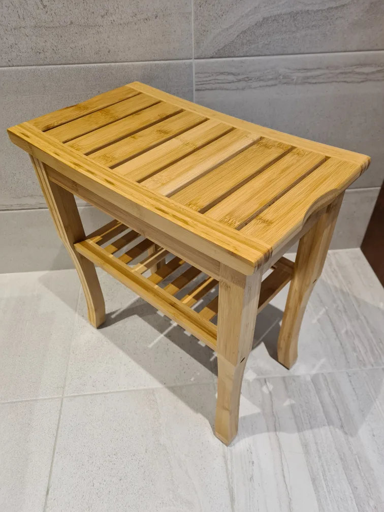 Hardwood Bamboo Stool thumbnail