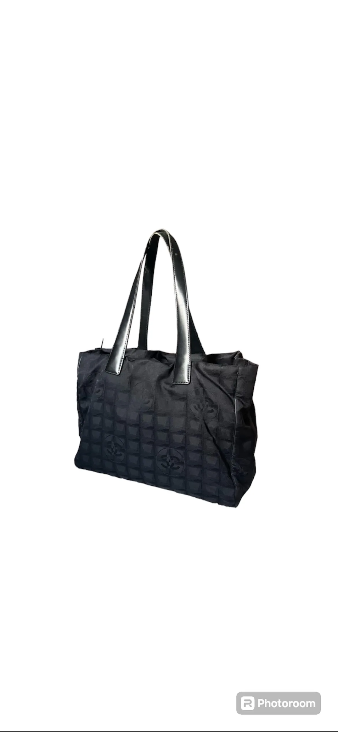 Authentic Chanel Travel Line Tote Bag thumbnail