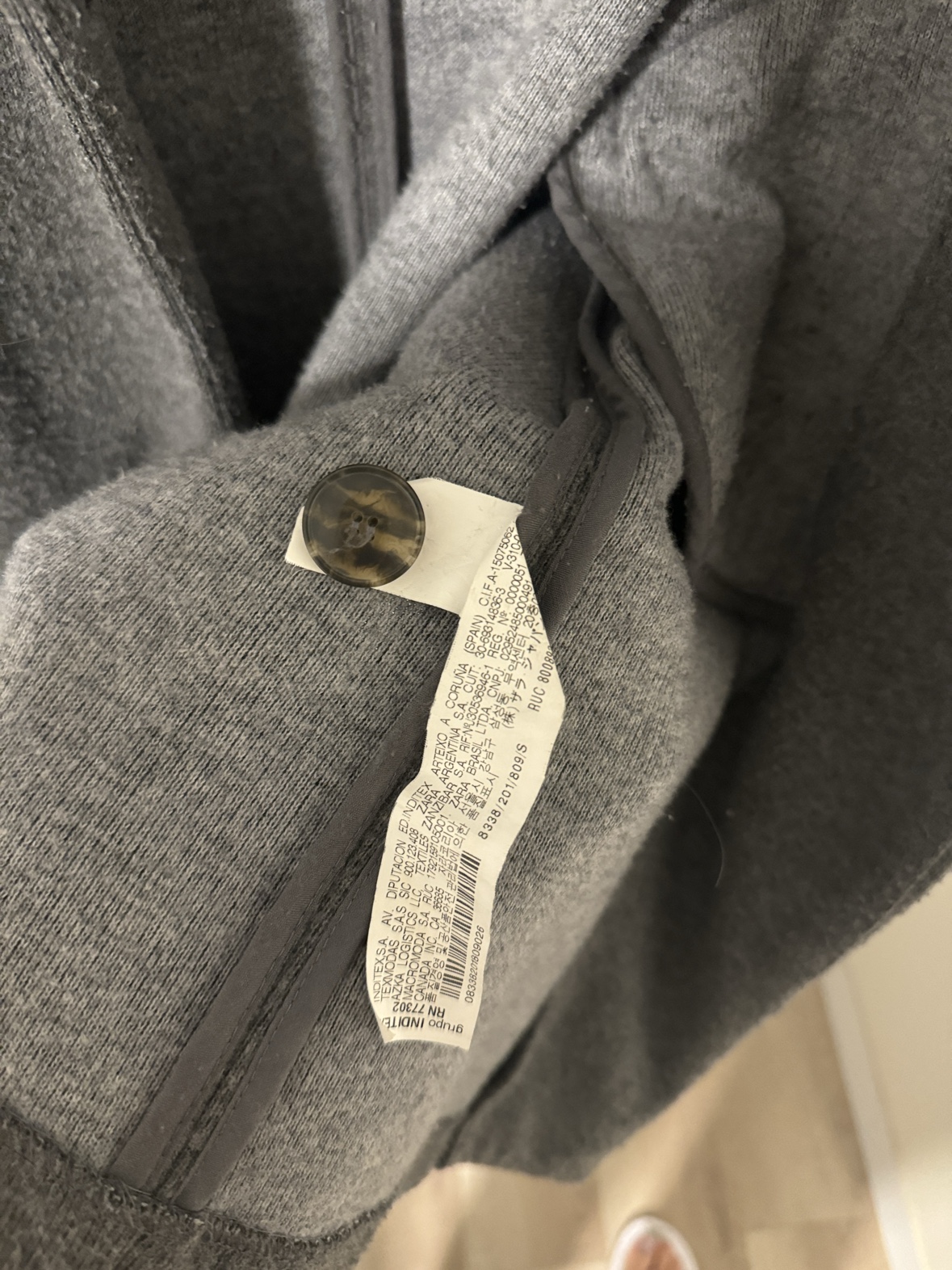 ZARA Outerwear Grey Coat - photo 3