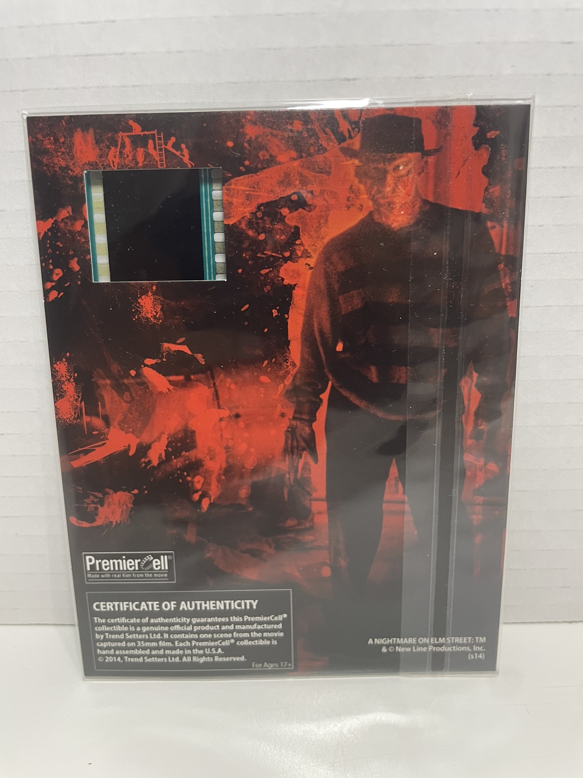 A Nightmare on Elm Street Premier Cell Movie Card - photo 2