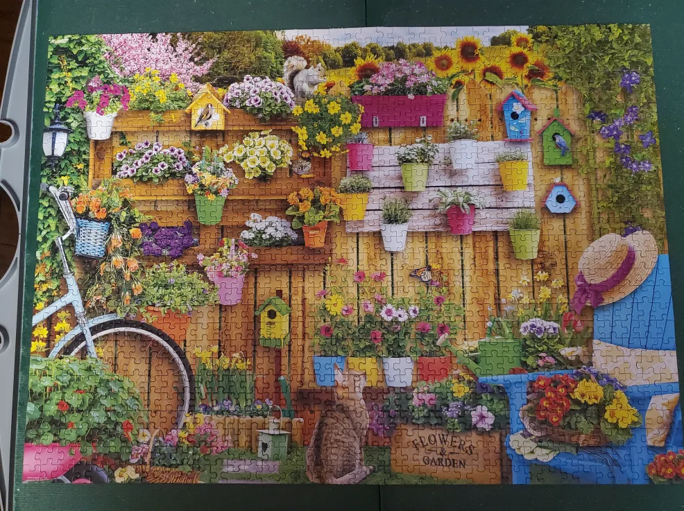 GARDEN FLOWERS PUZZLE image indicator(2)