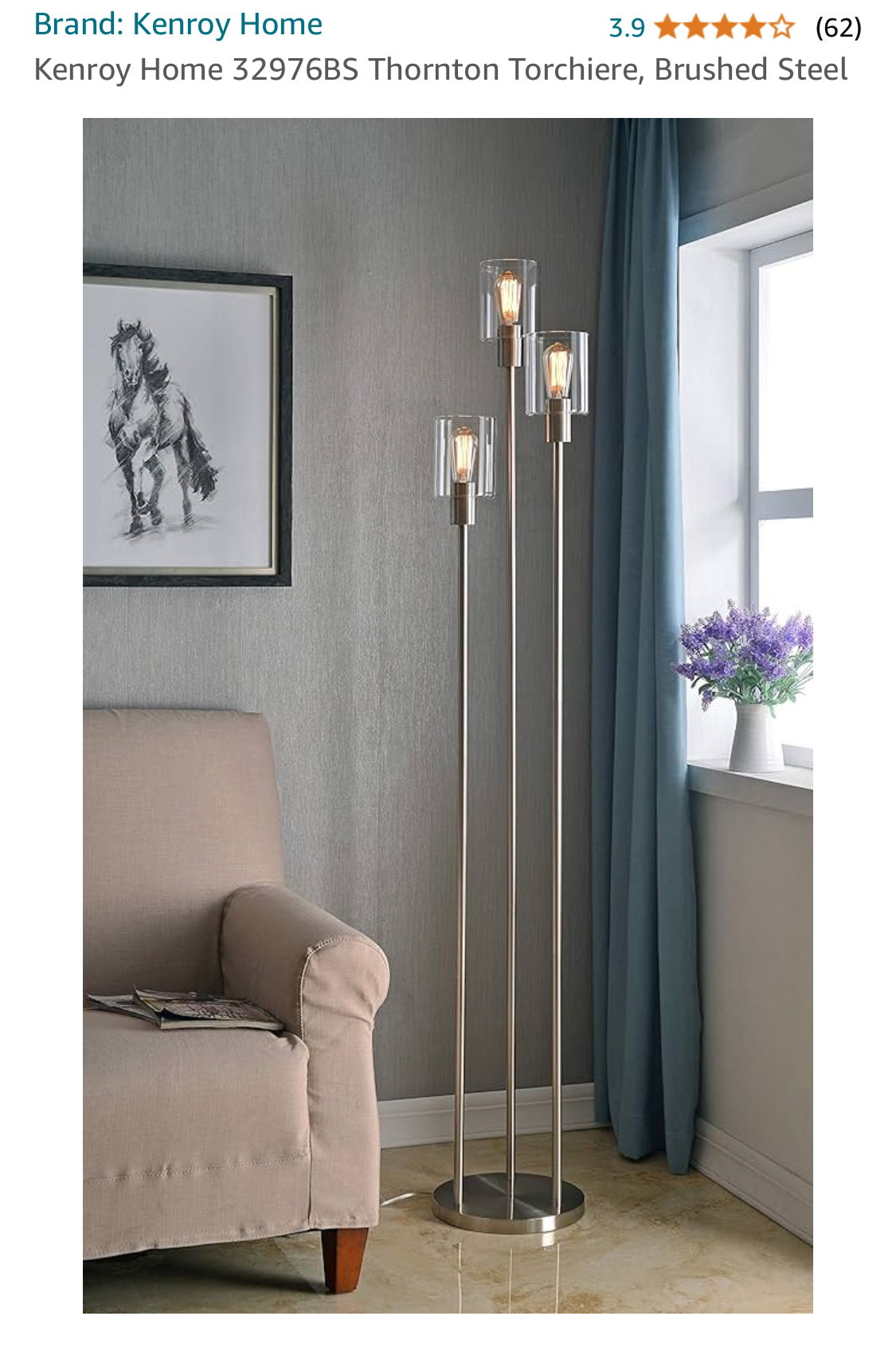 Kenroy home Floor Lamp - photo 2