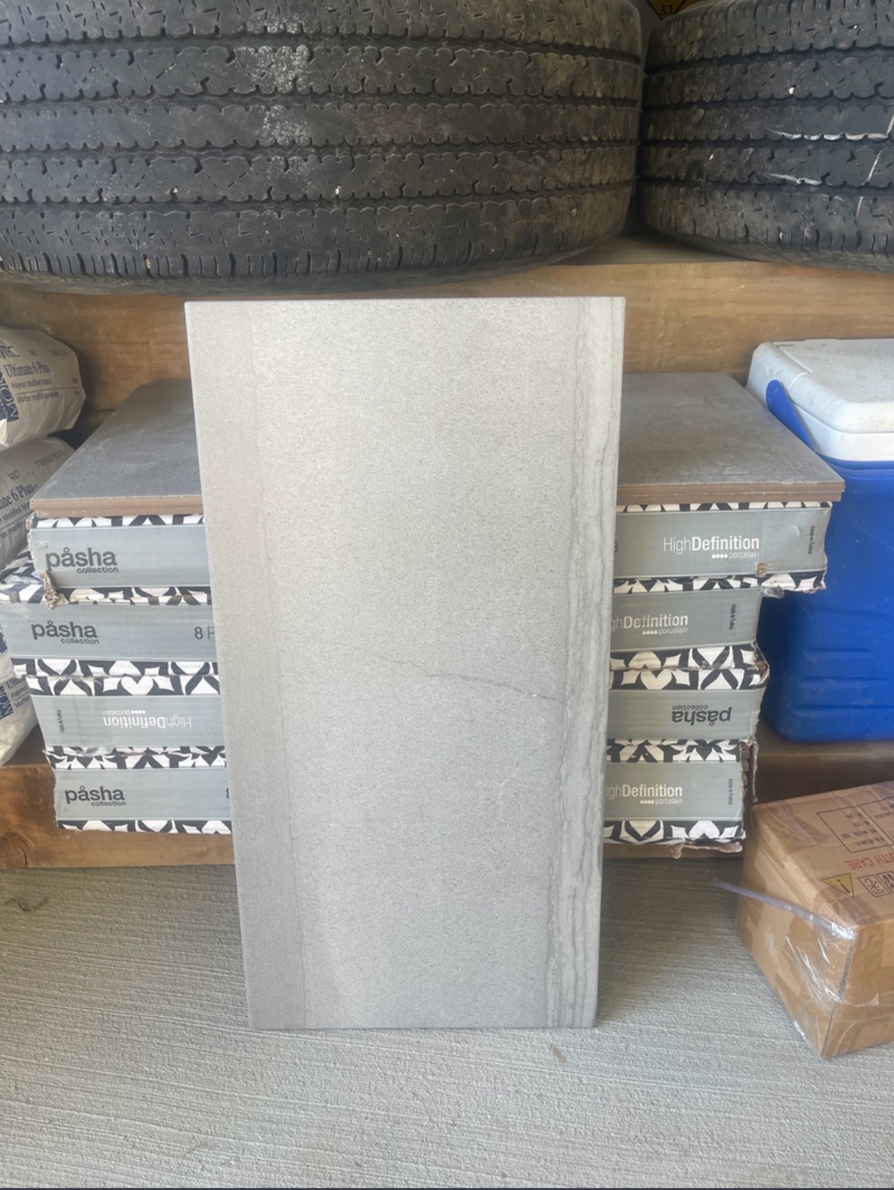 Porcelain tiles
