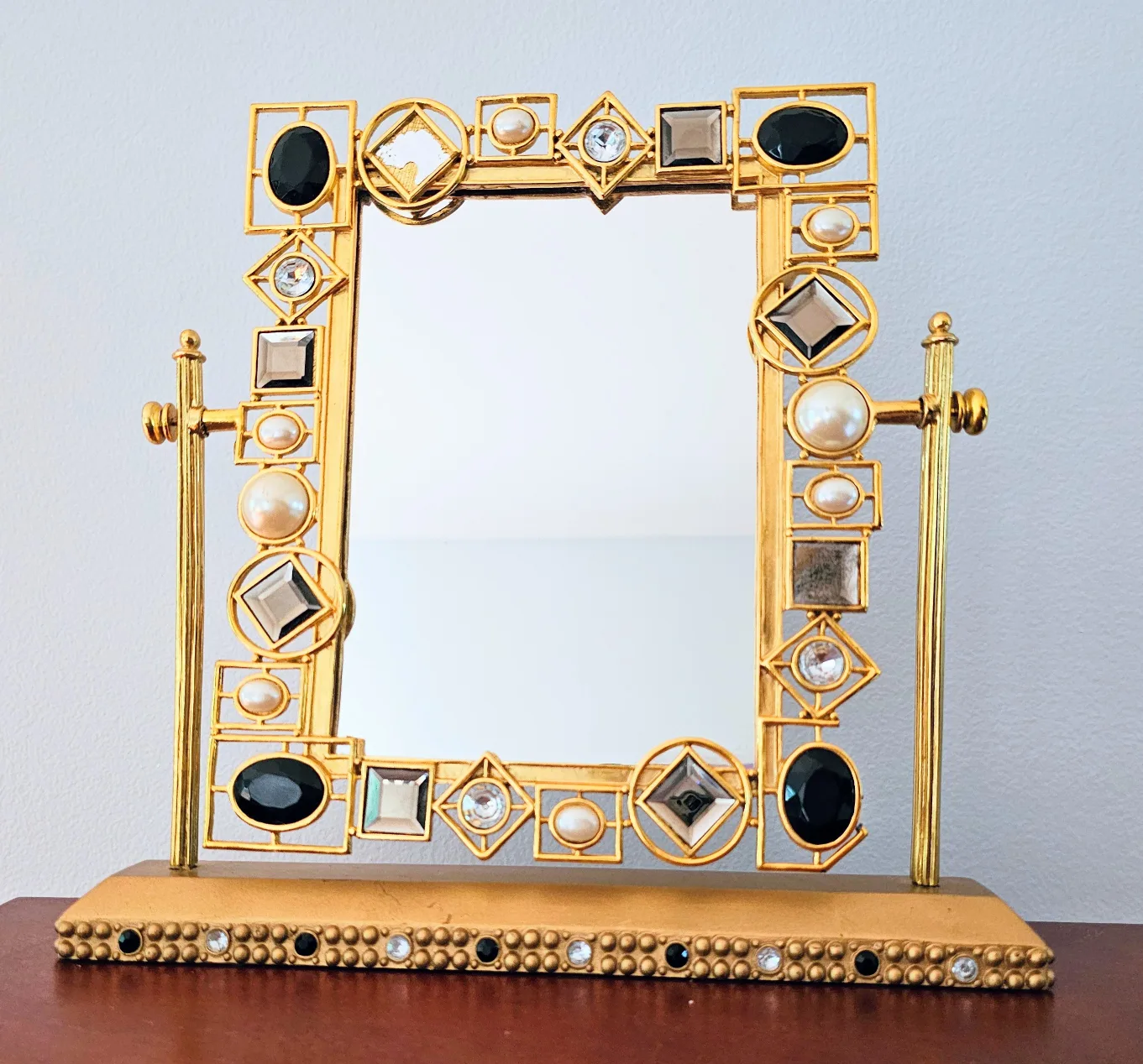 Vintage Art Deco Mirror 🧡 thumbnail