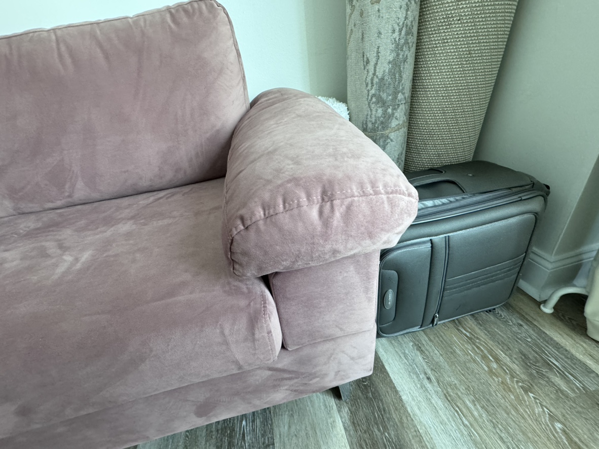 Pink Sectional Sofa - photo 4