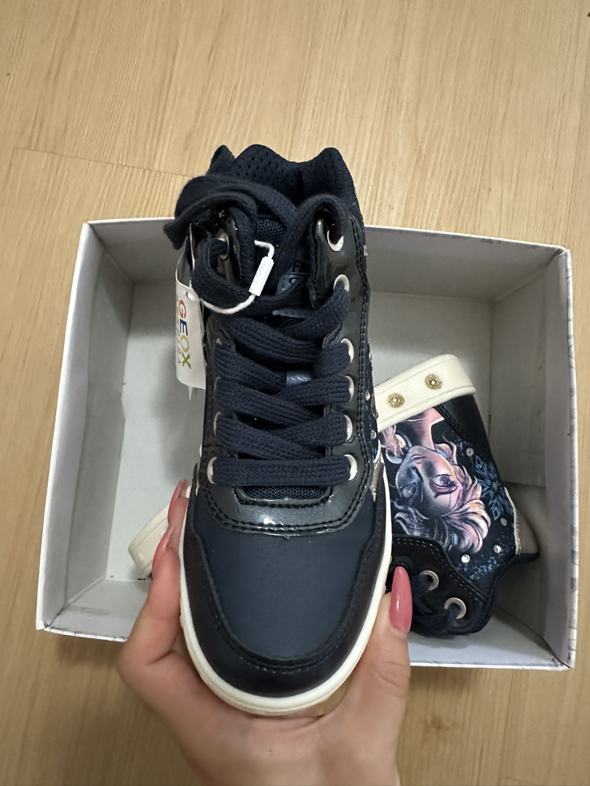 Geox Girls Light Up High Top Sneakers - photo 4