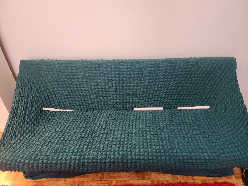 Teal Futon Sofa