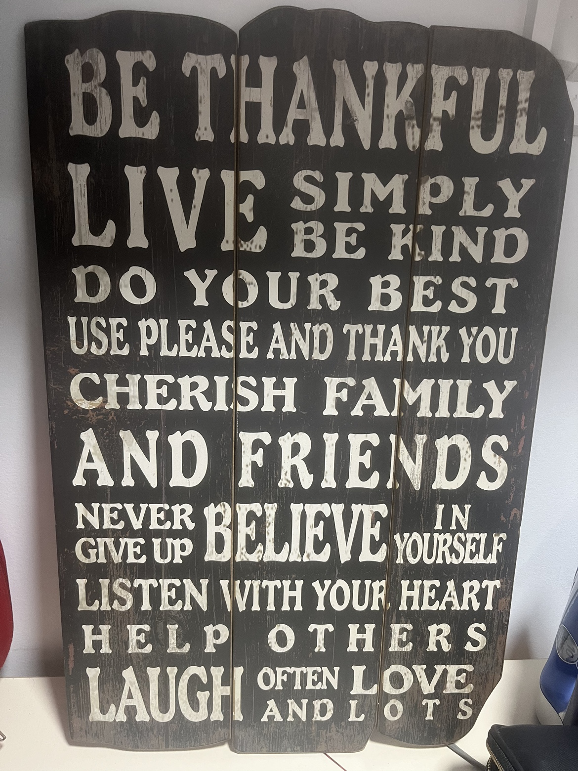 Wooden Wall Sign - photo 2
