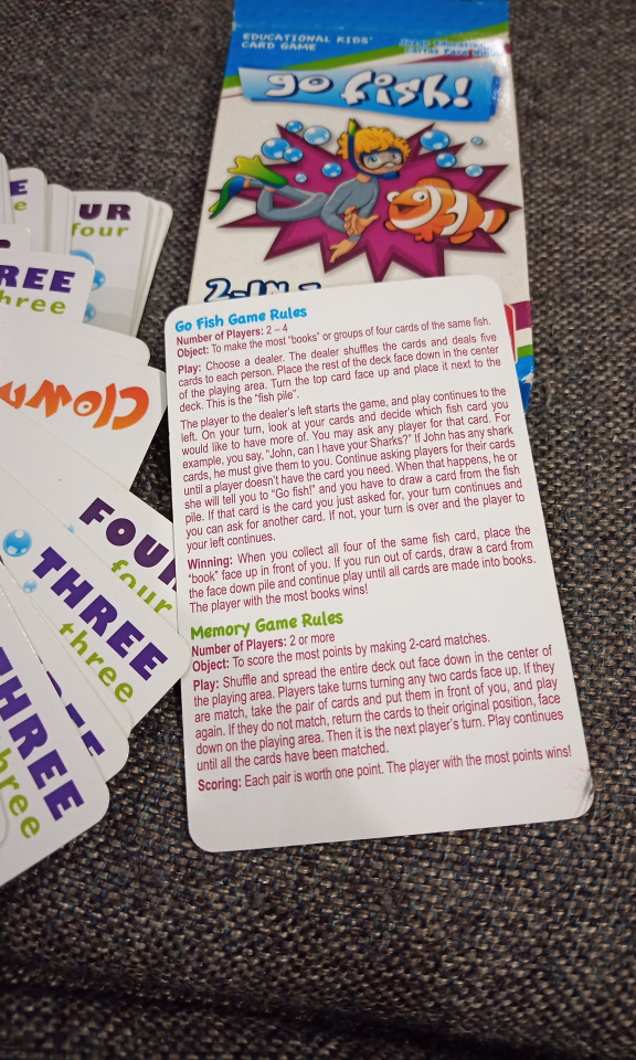 Go Fish! 2-in-1 Card Game 🧡 - photo 3