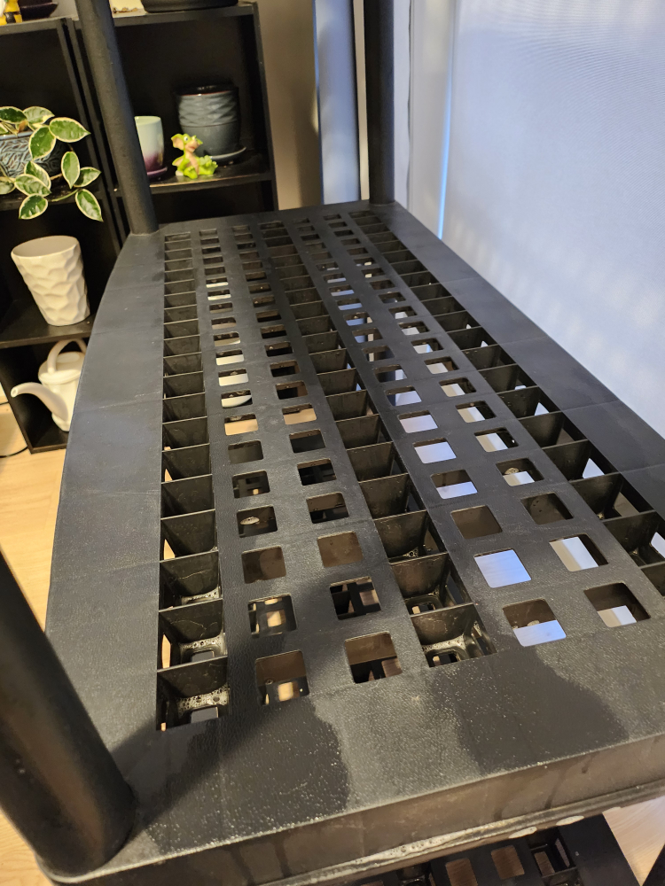 Black 5-Shelf Storage Unit - photo 2