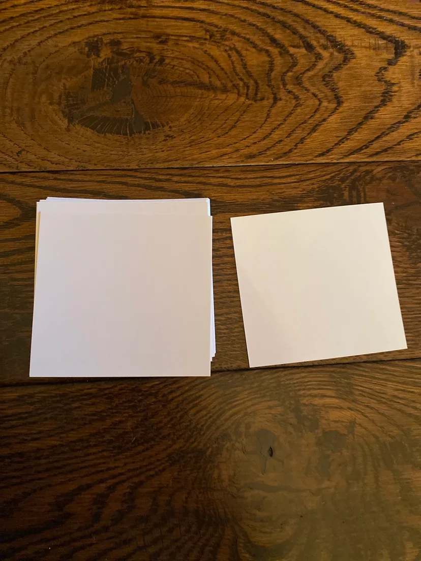 25 x White Card Stock    #freecycle image indicator(2)