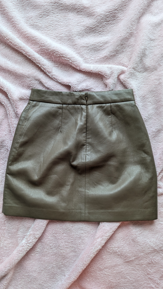 Wilfred Faux Leather Skirt - photo 4