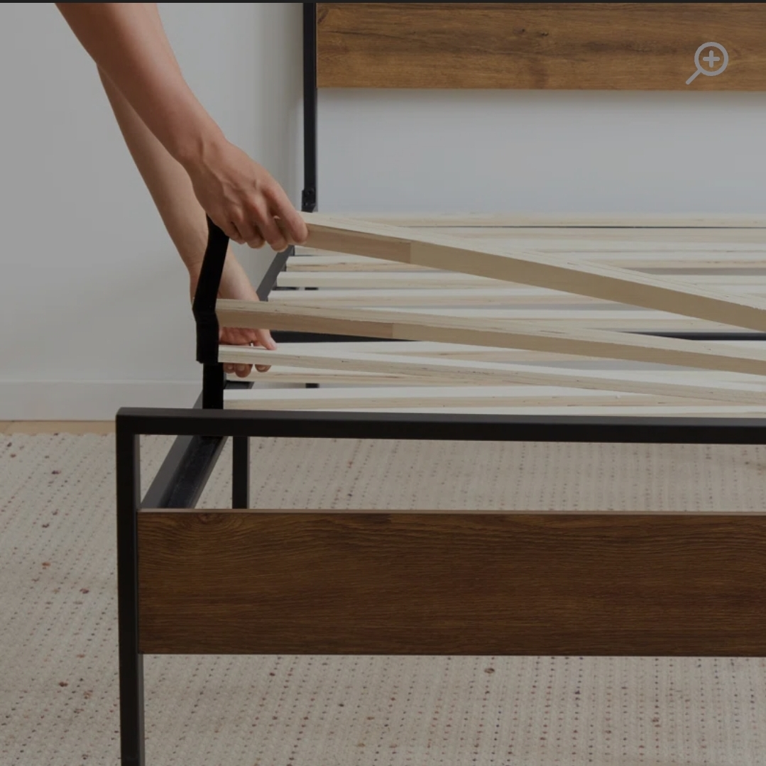 Queen size Bed Frame with room for storage - photo 3
